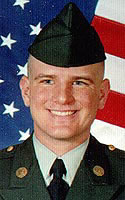 Philip D.  Brown wearing an Army class A dress uniform.