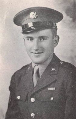 Staff Sergeant Charles L Scouten in uniform photo