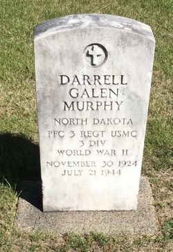 Private First Class Darrell G Murphy grave marker photo