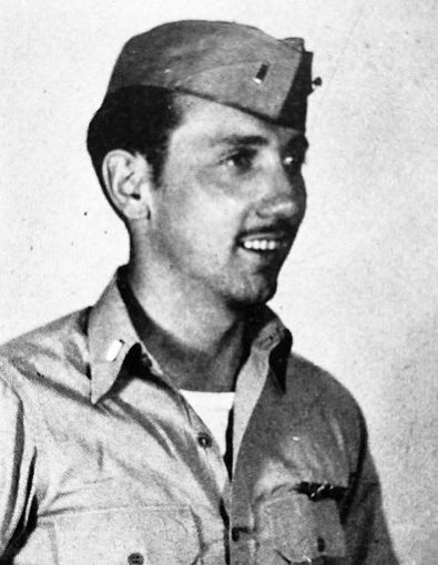 Ensign Elmer Hasse in uniform photo