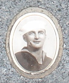 Gunner's Mate First Class Emil J Rogalla in uniform head and shoulder photo