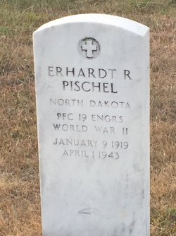Private First Class Erhardt R Pischel grave marker photo