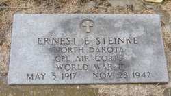 Corporal Ernest E Steinke grave marker photo