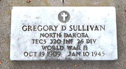 Technician Fifth Grade Gregory D Sullivan grave marker photo
