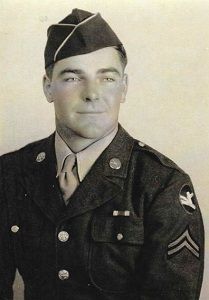 Staff Sergeant Herbert H Hoehn in uniform photo