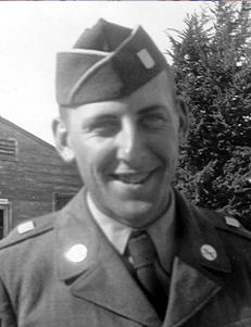 Picture of Arnold Houdek in uniform.