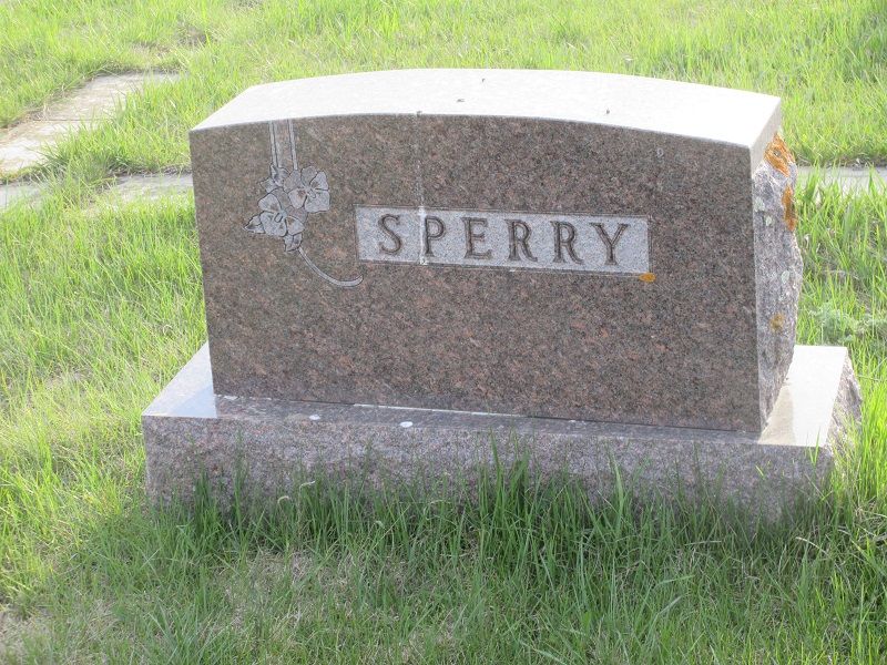 Seaman Second Class James P Sperry grave marker photo