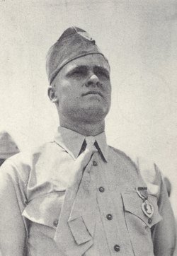 Corporal John M Northrop in uniform photo