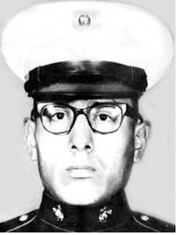 Kenneth Jamerson official miliary portrait in his Marine Corps Uniform.