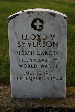 Technician Fifth Grade Lloyd V Syverson grave marker photo