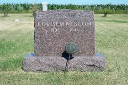 First Lieutenant Louise M Wescom grave marker photo