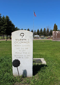 Private Marvin S O'Conner grave marker photo