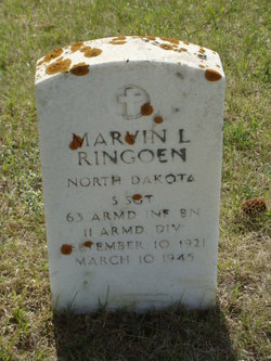 Staff Sergeant Marvin L Ringoen grave marker photo