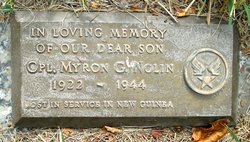 Corporal Myron G Nolin grave marker photo