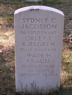 Staff Sergeant Orley E Kjelgren grave marker photo