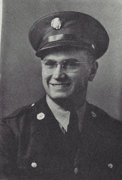 Technician Fourth Grade Oscar E Schock in uniform photo