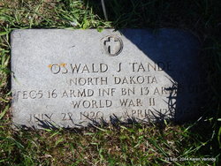 Technician Fifth Grade Oswald J Tande grave marker photo