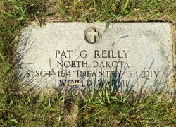 Staff Sergeant Pat G Reilly grave marker photo