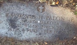 Picture of Raymon Palon's grave marker.