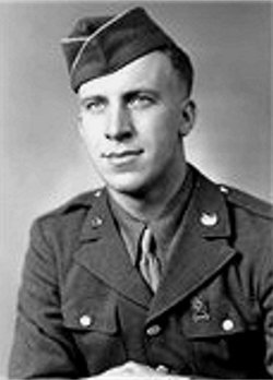Corporal Raymond C Stout in uniform photo