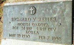 Picture of Richard Reiter's grave marker.