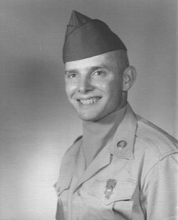 Richard Liebig photo in military uniform in a professional setting.