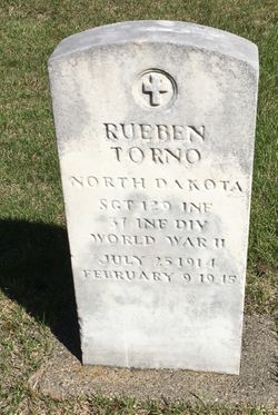 Sergeant Rueben Torno grave marker photo 