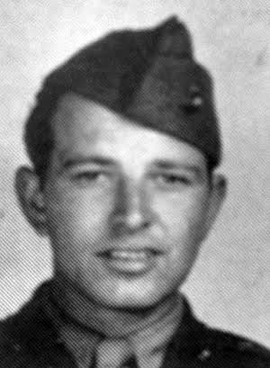 Gunnery Sergeant Russell W Lippert in uniform head and shoulder photo