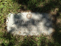 Private First Class Steve L Sivak grave marker photo