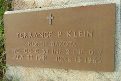 Terrance Klein military grave marker 