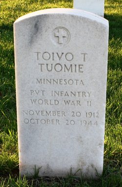 Technician Fourth Grade Toivo T Tuomie grave marker photo