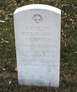 Seaman Second Class Verlin B Summer grave marker photo