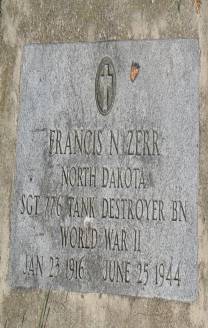 Francis N. Zerr photo