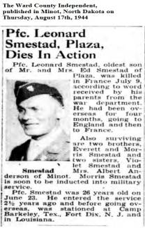 Leonard M. Smestad photo