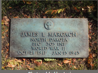 Private First Class James Lewis Margach grave marker photo