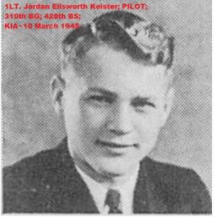 First Lieutenant Jordan Ellsworth Keister photo