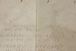 Private Lee Erling Anderson grave marker photo