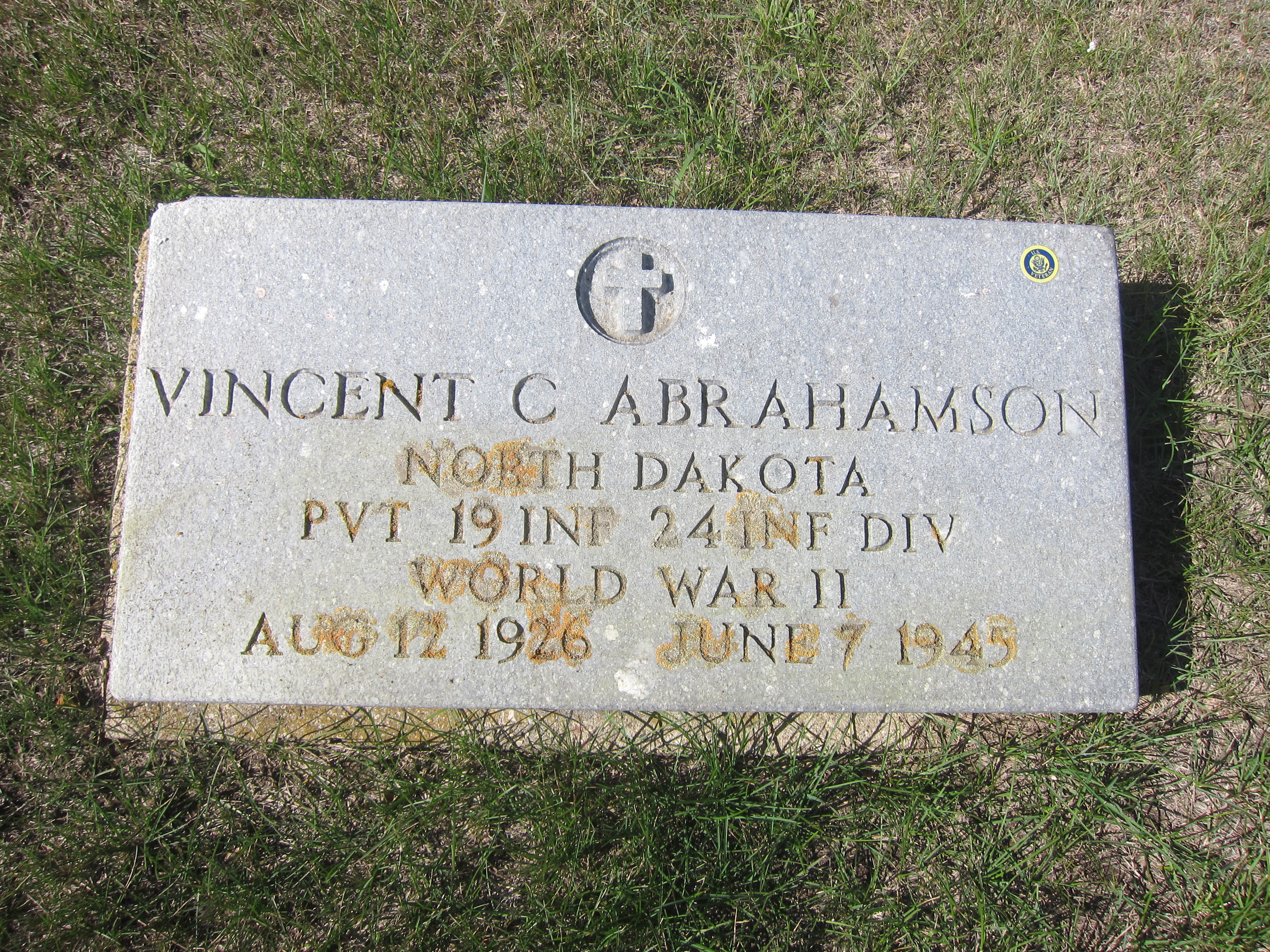 Vincent C. Abrahamson photo