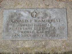 Donald F. Ramhorst photo