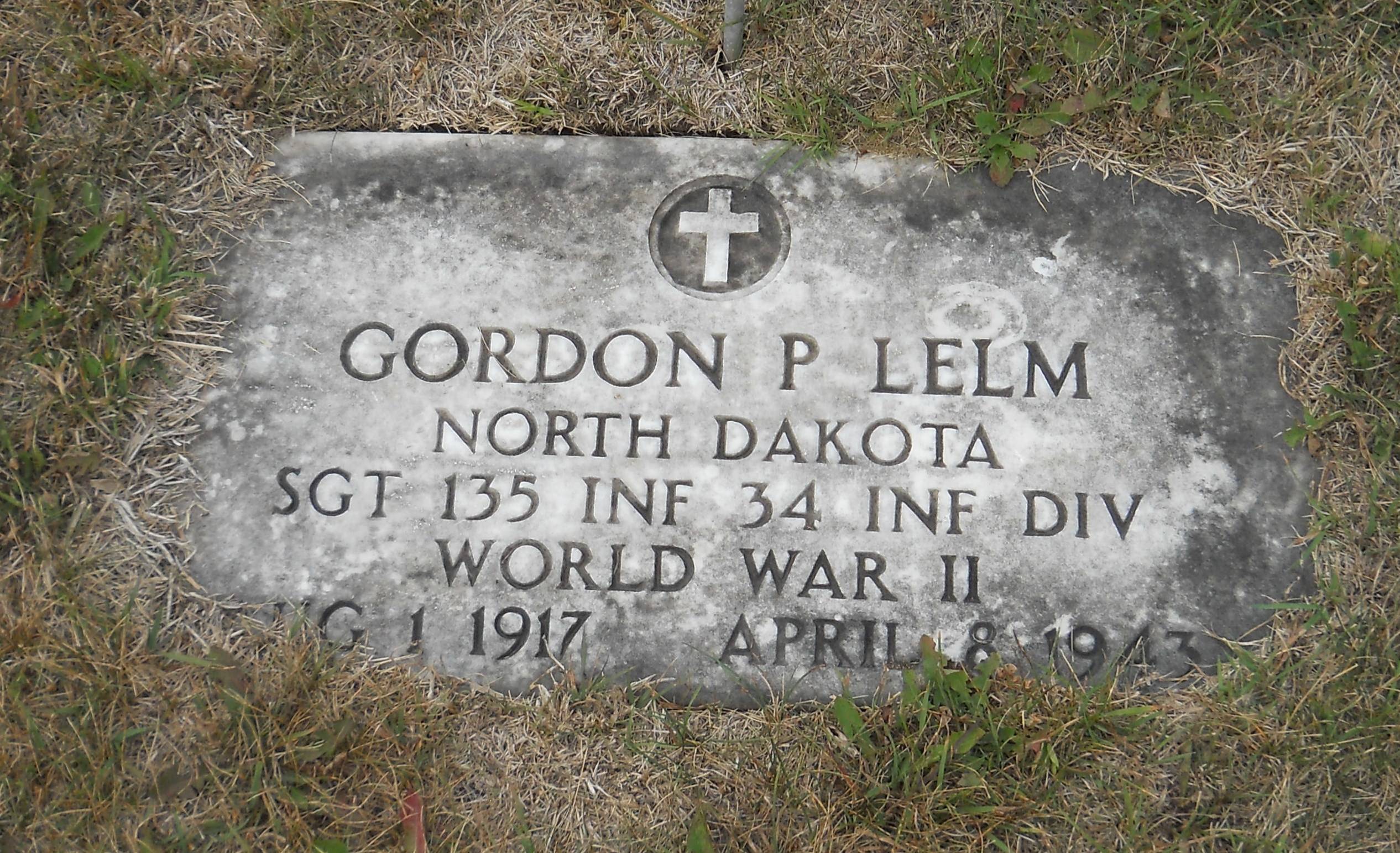 Gordon P. Lelm photo