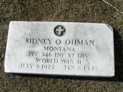 Sidney O. Ohman photo