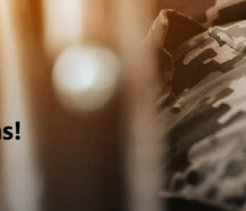 Veteran in wheelchair image
