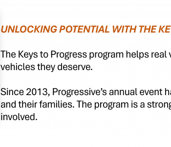 Keys to Progress banner